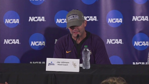 Super Regional Game 2 LSU Postgame (June 11, 2023)